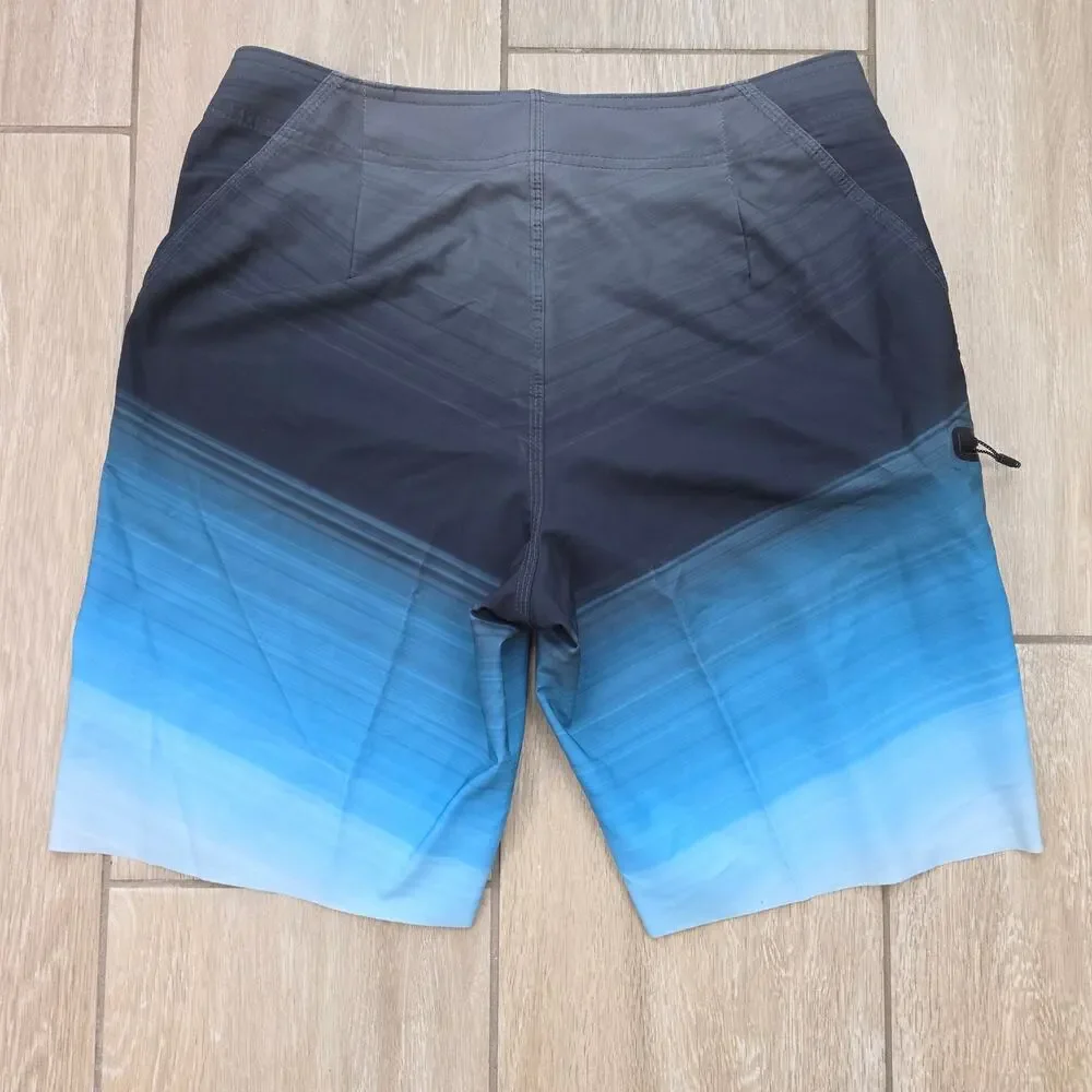 O'Neill Hyperfreak Hydro Comp Boardshorts Mens 31 Blue 19